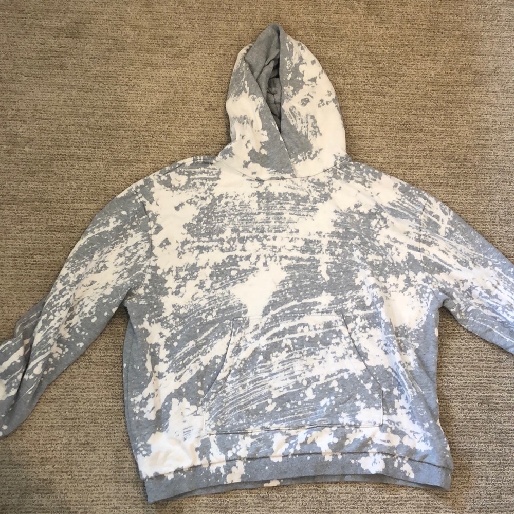 Acid wash hoodie